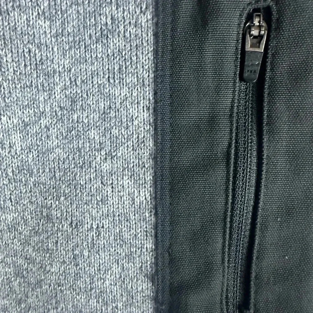 Eddie Bauer Fleece Quarter Zip Pullover Mens Large T - Picture 4 of 8